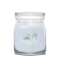 Yankee Candle A Calm & Quiet Place wax candle Round Amber, Cedarwood, Jasmine, Mandarin, Musk, Patchouli, Sandalwood