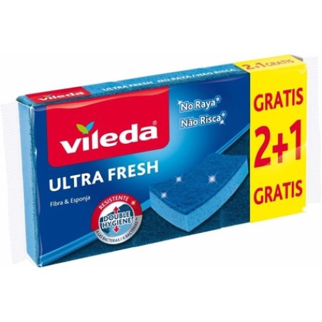 Vileda Estr.Ultrafresh Nr 2 1, 166459, Blue, Pequeño