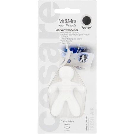 Mr&Mrs Fragrance JF197 CESARE Air Freshener White Fresh Air 6x4x8 cm