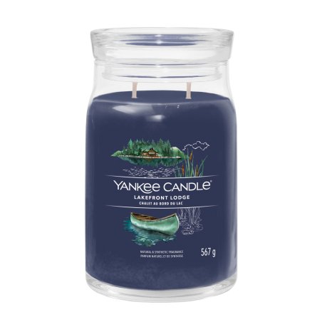 Yankee Candle Signature bougie en cire Cylindre Bleu 1 pièce(s)