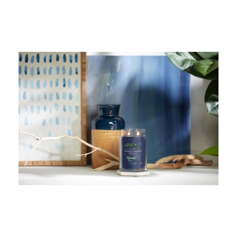 Yankee Candle Signature bougie en cire Cylindre Bleu 1 pièce(s)