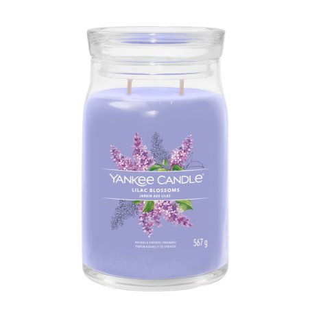 Yankee Candle Signature Scented Candle | Lilac Large Long Burn Candle