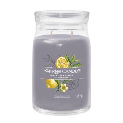 Yankee Candle Signature wax candle Cylinder Black tea (leaf), Lemon Grey 1 pc(s)