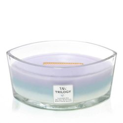 Woodwick Ellipse Trilogy Scented Candle with Crackling Wick Calming Retreat Up to 50 Hours Burn Time