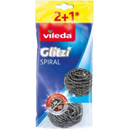 Steel Scrubbers Vileda Glitzi Spiral 3 pc(s)
