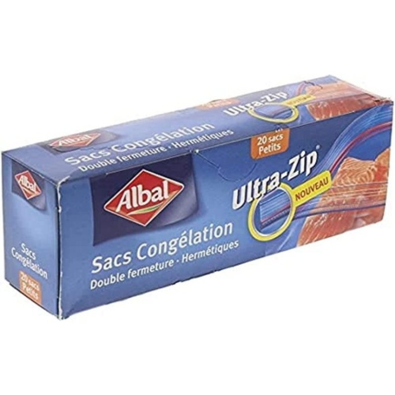 Albal Freezer Bags, Small 2 Packs Of 20 Each [Pack Of 5