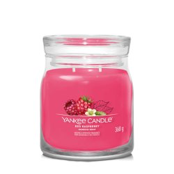 Yankee Candle Signature Scented Candle | Red Raspberry Medium Jar Candle With