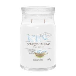Yankee Candle 1630644E bougie en cire Cylindre Fleur de coton, Fleur, Citron Blanc 1 pièce(s)
