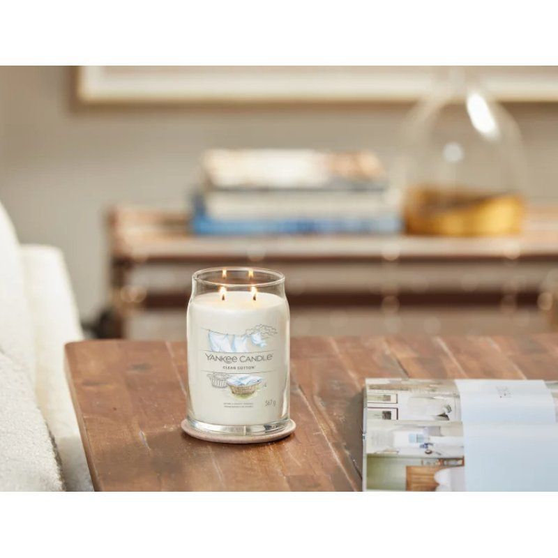 Yankee Candle 1630644E wax candle Cylinder Cotton blossom, Flower, Lemon White 1 pc(s)