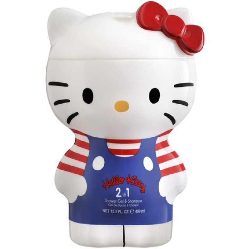 Hello Kitty 2in1 Shower Gel & Shampoo For Children With Mild Care Formula, 3d Figure