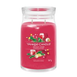 Yankee Candle Holiday Cheer wax candle Round Red 1 pc(s)