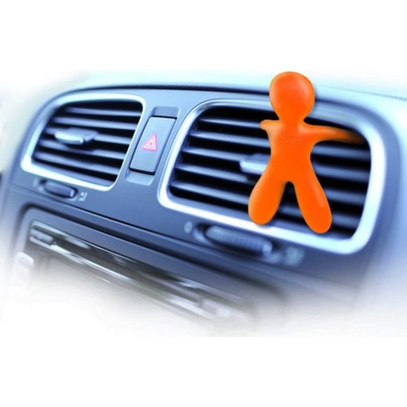 Mr & Mrs Fragrance Caesar Car Air Freshener Eve Orange 6x4x8cm