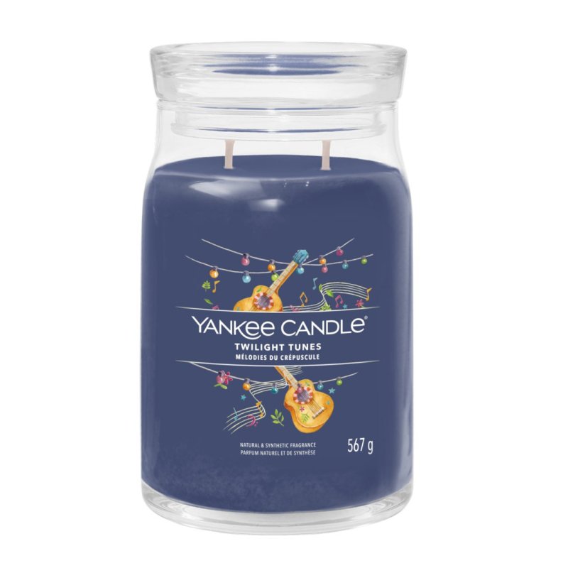 Yankee Candle Signature Scented Candle | Twilight Tunes Large Jar Candle With