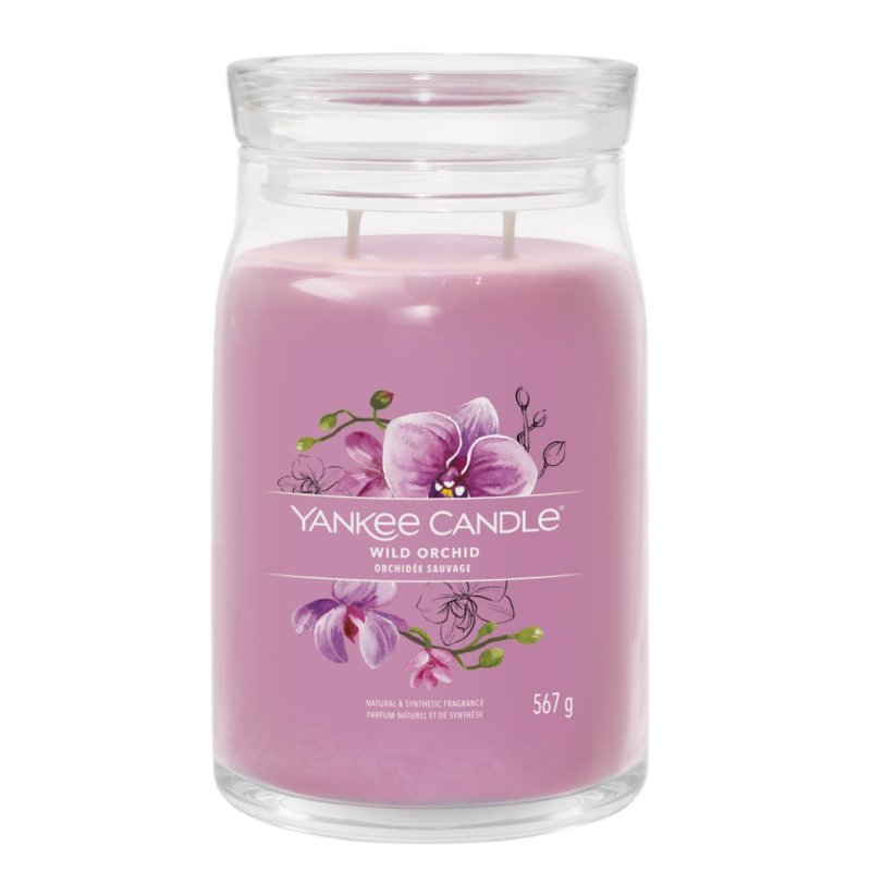 Yankee Candle Wild Orchid bougie en cire Cylindre Orchidée Violet 1 pièce(s)