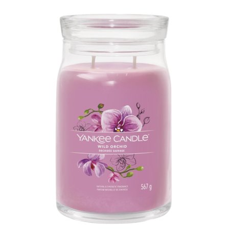 Yankee Candle Wild Orchid bougie en cire Cylindre Orchidée Violet 1 pièce(s)