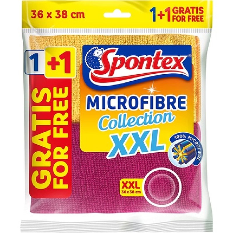 Spontex 19780026 Microfibre Economic, The Colorful All-Rounder Xx-Large