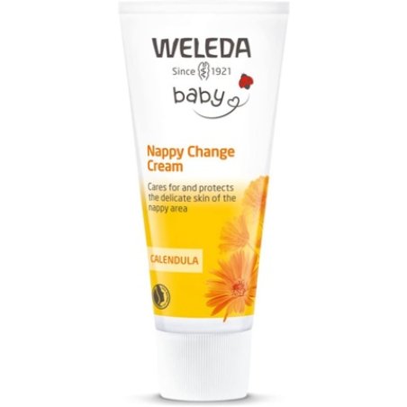 Weleda Bio Baby Calendula Wound Protection Cream 75ml - Natural Cosmetic Wound Ointment