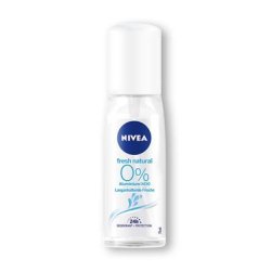 NIVEA Women's Deodorant Atomizer Aluminum Deodorant Protection 75ml Fresh Natural