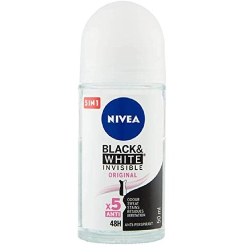 Nivea Invisible Black and White Deodorant Roll-On