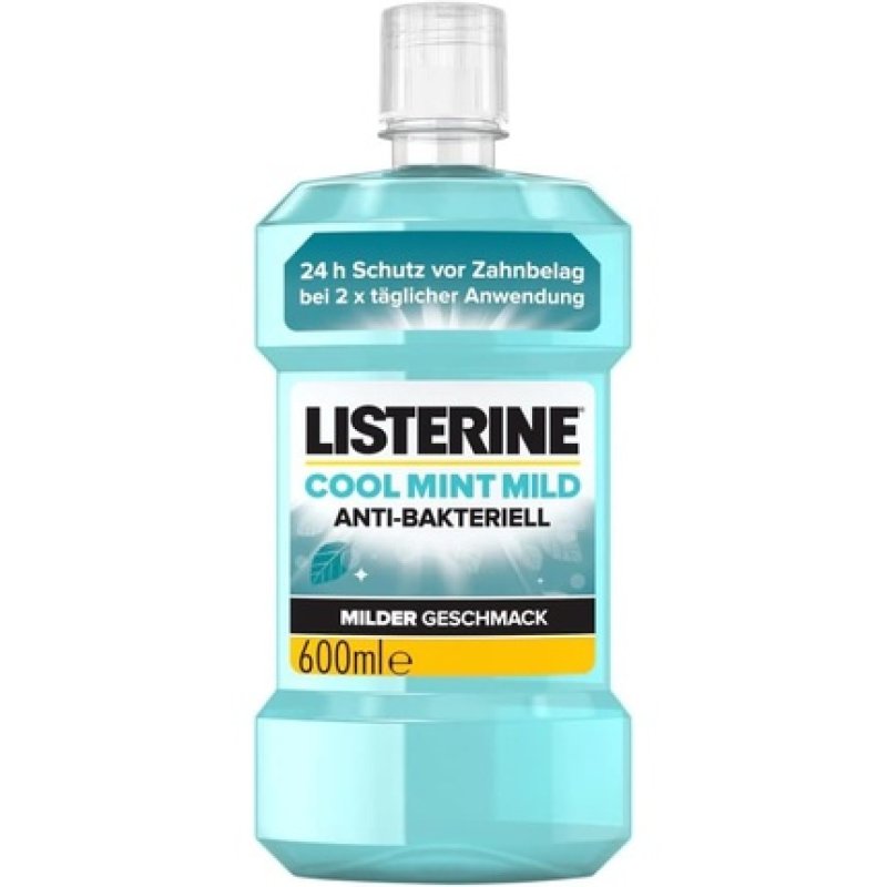 LISTERINE Cool Mint Mild Taste 600ml