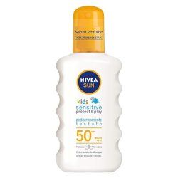 NIVEA SUN Kids Sensitive Protect & Play Sunscreen Spray SPF 50 200ml
