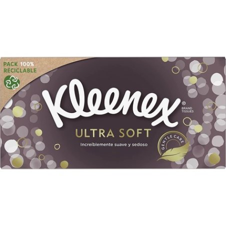 Kleenex Ultrasoft P64 Box Tissues, White 64 Count Pack Of 1