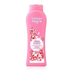 Black Tulip Strawberry and Cream Shower Gel 720ml