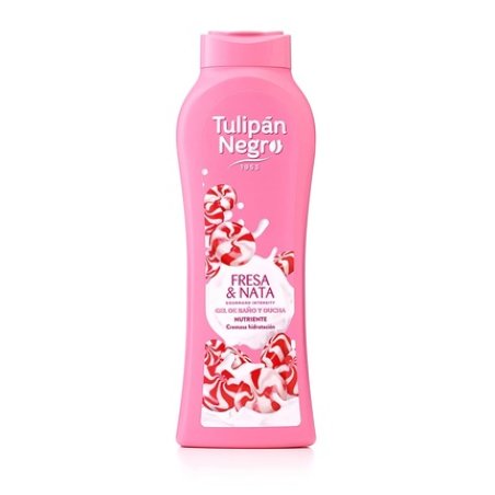 Black Tulip Strawberry and Cream Shower Gel 720ml