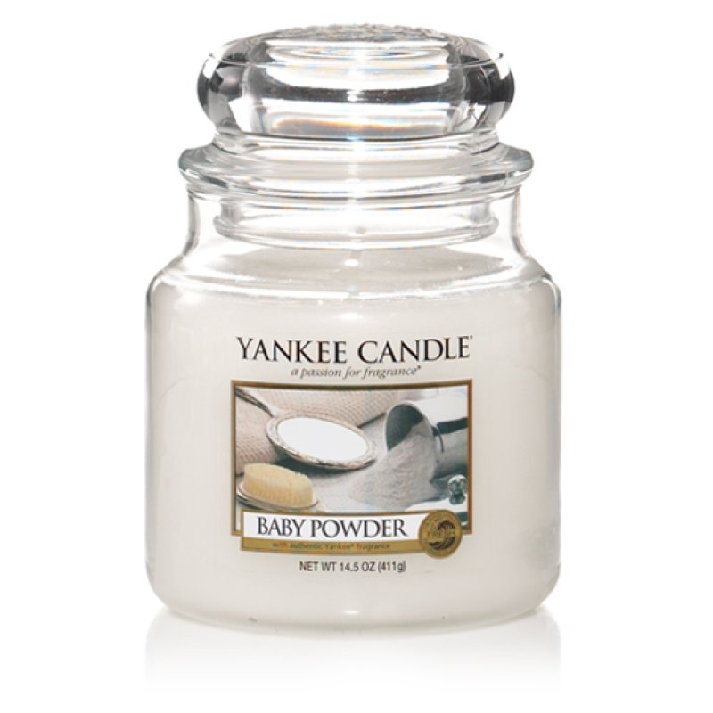 Yankee Candle 1122151 bougie en cire Rond Blanc 1 pièce(s)