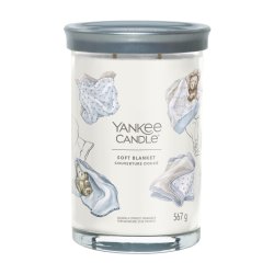 Yankee Candle 1724359E bougie en cire Cylindre Ambre, Citron, Vanille Blanc 1 pièce(s)