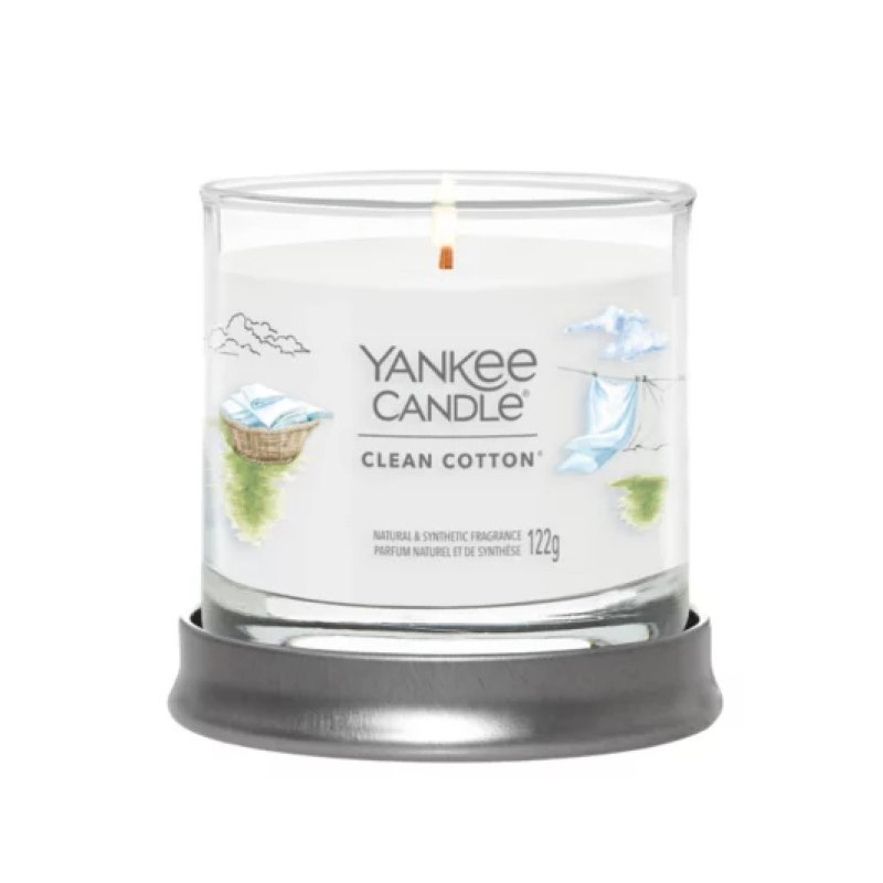 Aromatic Candle Signature Tumbler Small Clean Cotton 122g