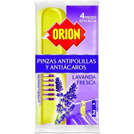 Orion 2 Moth Repellant Clips Lavender Set Of 2