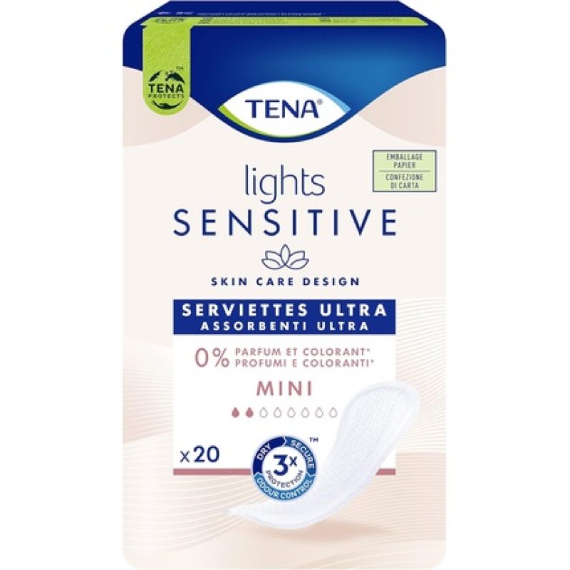 Tena Lights Sensitive Mini