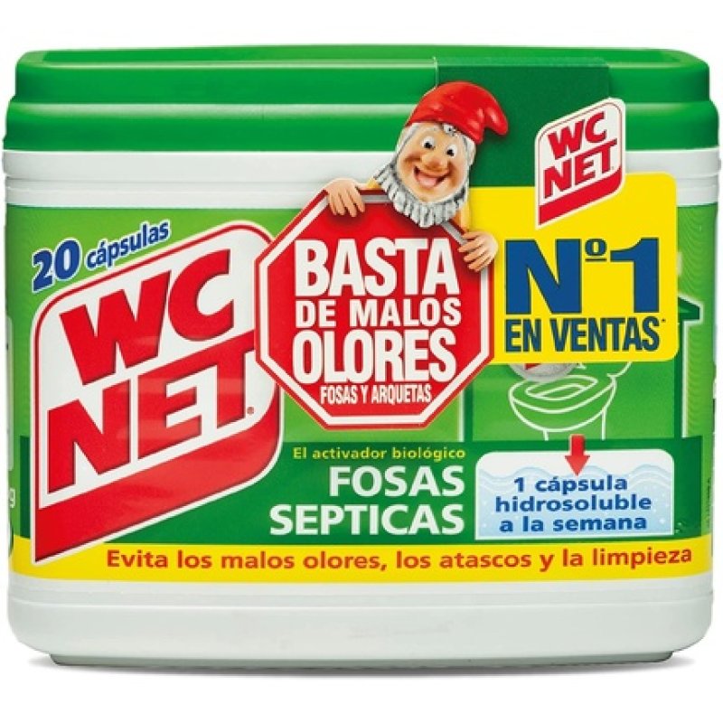 Wc Net 210777 - Septic Tank Cleaner - 20 Capsules
