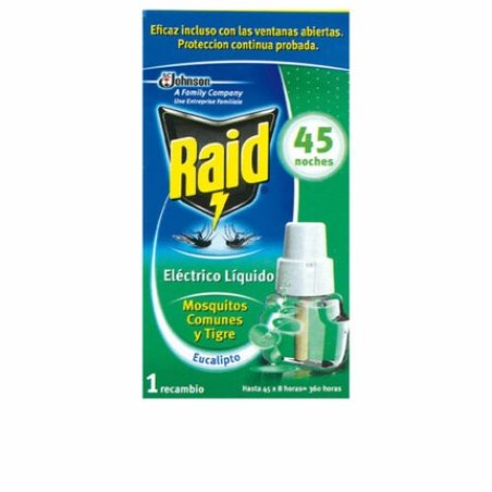 Anti-Mosquito Refill Raid Eucalyptus Tree 45 Night