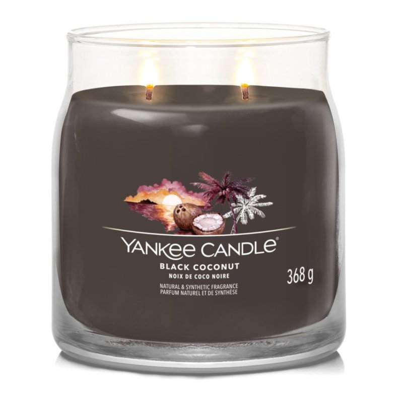 Yankee Candle Black Coconut wax candle Cylinder Coconut, Wood 1 pc(s)