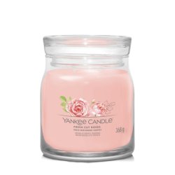 Yankee Candle Fresh Cut Roses bougie en cire Cylindre Rose 1 pièce(s)