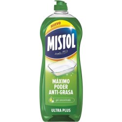 Mistol Dishwasher Hand Concentrated Ultra Plus Bottle - 650 Ml
