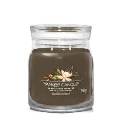 Yankee Candle Vanilla Bean Espresso bougie en cire Rond Café, Vanille Marron 1 pièce(s)