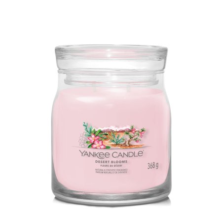 Yankee Candle Desert Blooms bougie en cire Cylindre Bois Rose 1 pièce(s)