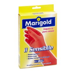 Marigold Latex Gloves for Sensitive Skin Size S