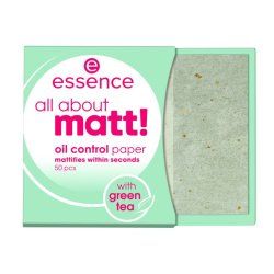 Essence all about matt! oil control paper