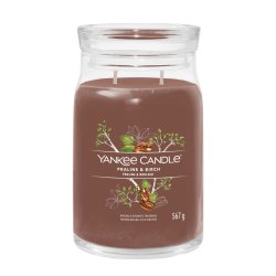 Yankee Candle Signature bougie en cire Cylindre Bois de bouleau Marron 1 pièce(s)