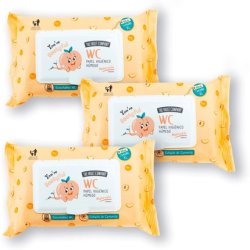 Wet Toilet Paper - Peach | 3 Packs X 60 Units 180 Count Size Xl - Disposable