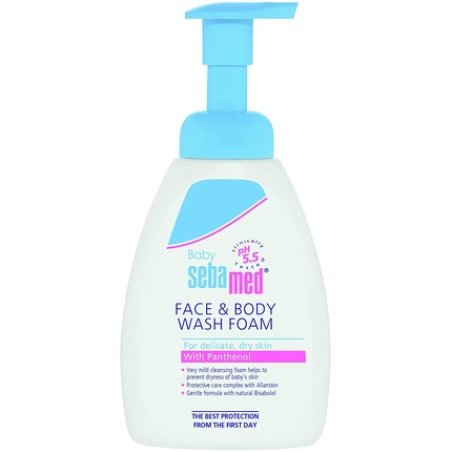 Sebamed Baby Face & Body Wash Foam 400ml