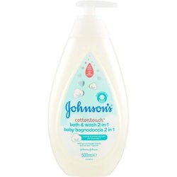 Johnson's CottonTouch 2-in-1 Bath & Wash 500ml