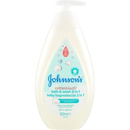 Johnson's CottonTouch 2-in-1 Bath & Wash 500ml