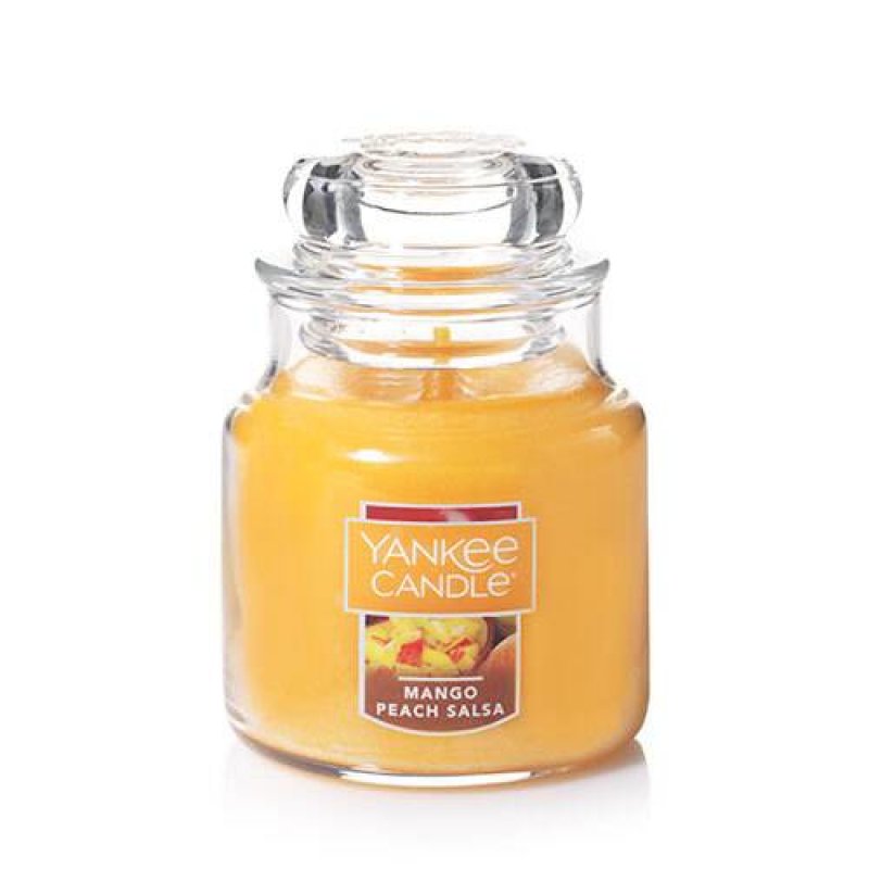 Yankee Candle Mango Peach Salsa bougie en cire Cylindre Musc Orange 1 pièce(s)