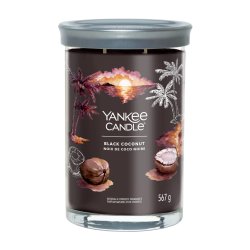 Yankee Candle Signature Scented Candle | Black Coconut Large Tumbler Candle With