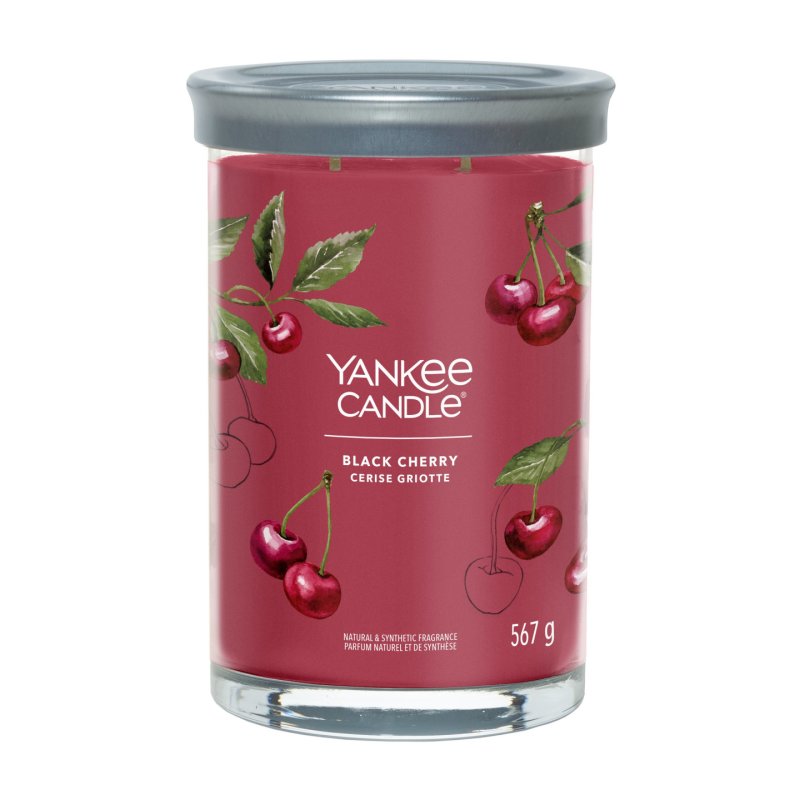 Yankee Candle 1724478E bougie en cire Cylindre Cerise (fruit) Rouge 1 pièce(s)